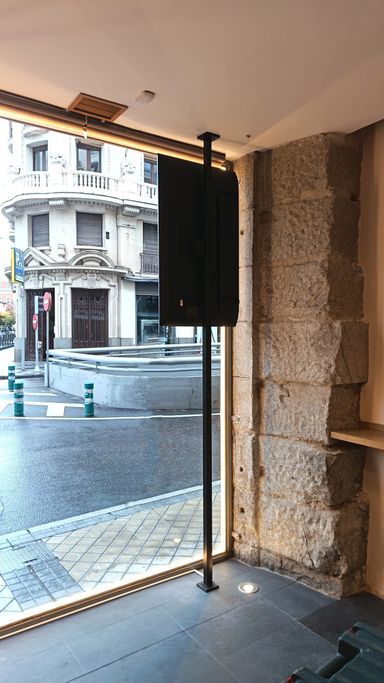 Soporte  tv vertical 